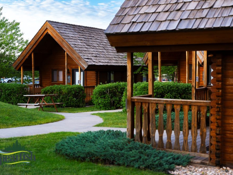Elkhorn Ridge RV Resort, Spearfish, South Dakota, Black Hills, Cabins
