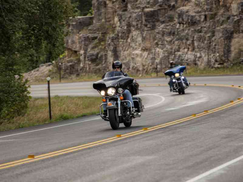 Black Hills, Spearfish, South Dakota, Jacket Ride for Veterans