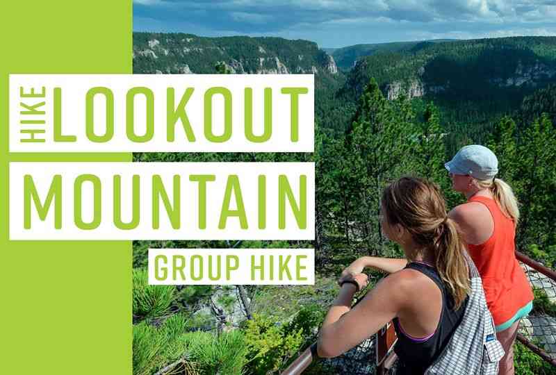 Black Hills, Spearfish, South Dakota, Lookout MT. Group Hike