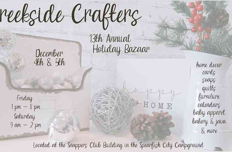 Creekside Crafters Holiday Bazaar