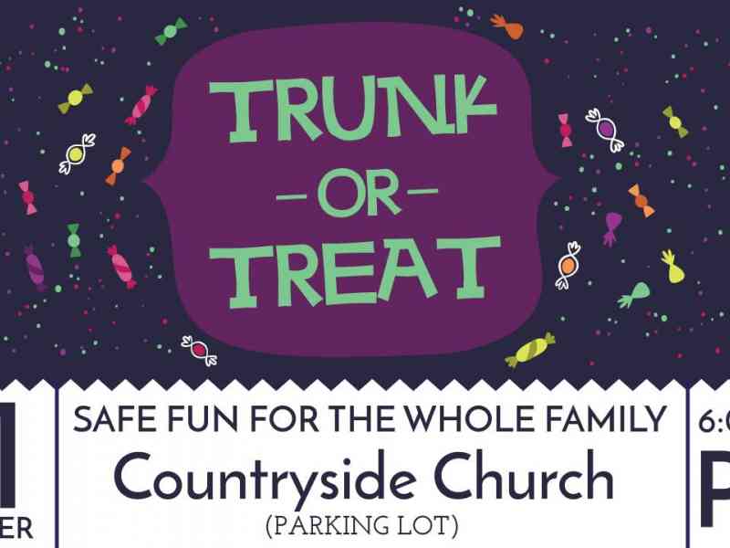 Spearfish, Black Hills, Countryside Church, Trunk-or-Treat