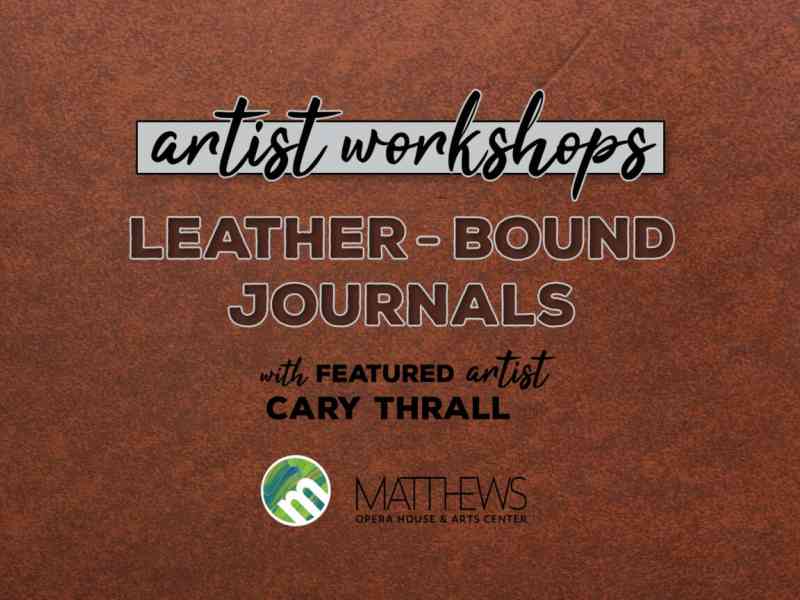 Cary Thrall's leather-bound book workshop