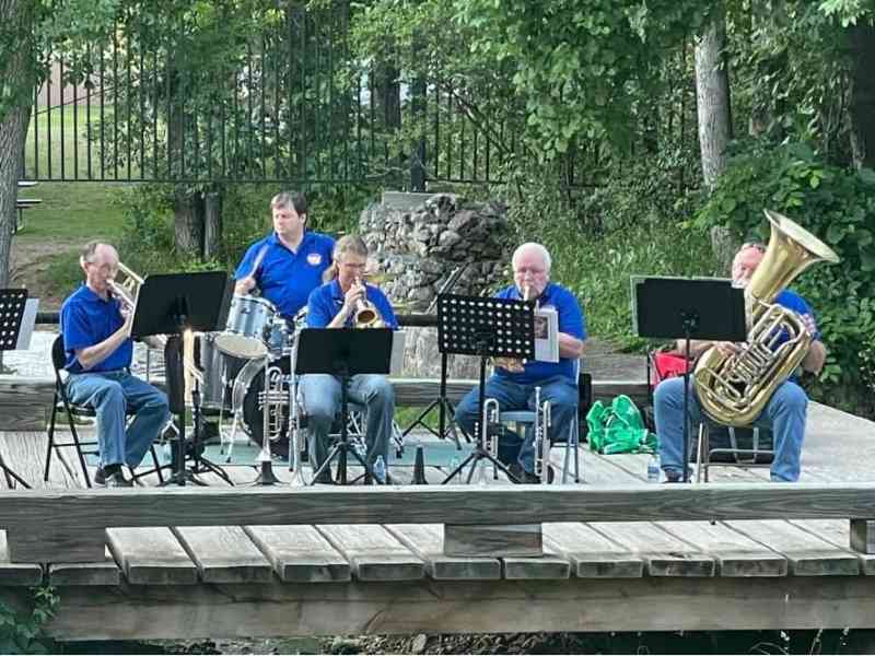 Center of the Nation Brass at the DC Booth Fish Hatchery