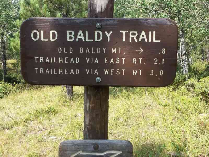 Old Baldy trail