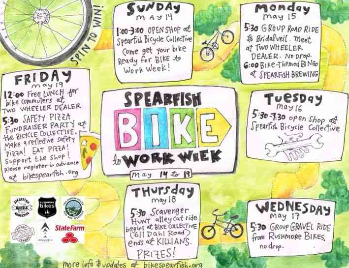 Bike to Work Week, Spearfish, SD