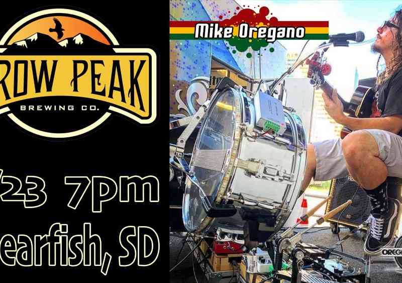 Mike Oregano Live at Crow Peak Brewing, Spearfish, SD