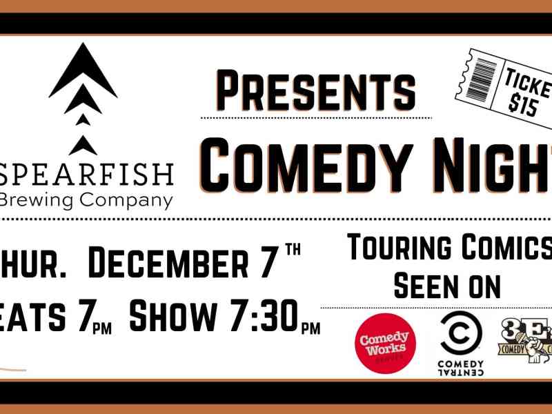 Black Hills, Spearfish, Comedy Nights at Spearfish Brewing Co., Entertainment