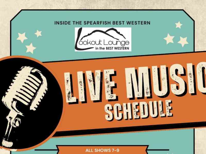 Black Hills, Spearfish, Lookout Lounge, Live Music Series, Entertainment