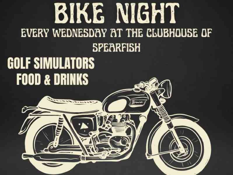 Black Hills, Spearfish, South Dakota, Bike Night, Golf Simulator, Food and Drinks, Clubhouse of Spearfish, Entertainment