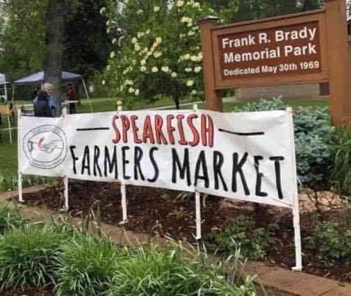 Black Hills, Spearfish, South Dakota, Spearfish Farmers Market, Vendors, Brady Park