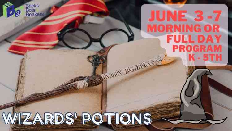 Black Hills, Spearfish, South Dakota, Wizards Potions STEAM Camp, Black Hills Bricks Bots & Beakers, Kids Camp, Harry Potter