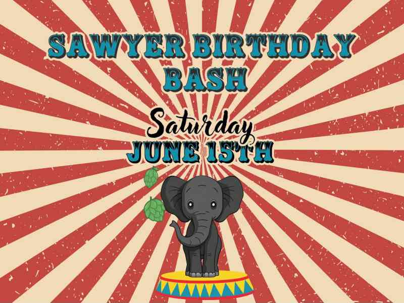 Spearfish, Black Hills, South Dakota, Sawyer Brewing, Birthday Bash, 5.5 Years, Family Friendly,