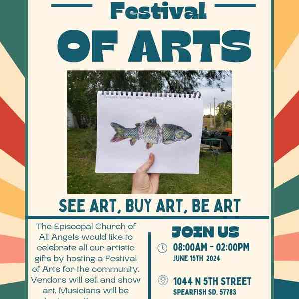 Spearfish, Black Hills, South Dakota, Festival of Arts, Episcopal Church of All Angels, Entertainment, Live Music, Local Artists