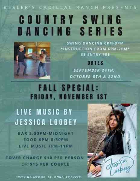 Country Swing Dancing Series, Besler's Cadillac Ranch, Spearfish, Black Hills, South Dakota, Dancing, Live Music