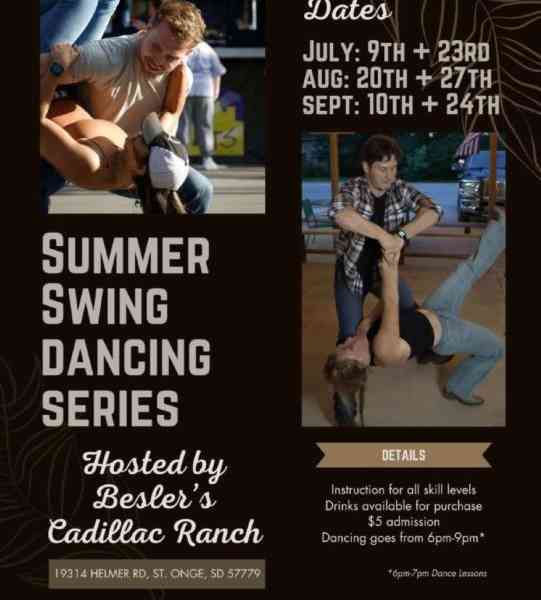 Swing Dancing, Black Hills, South Dakota, Besler's Cadillac Ranch