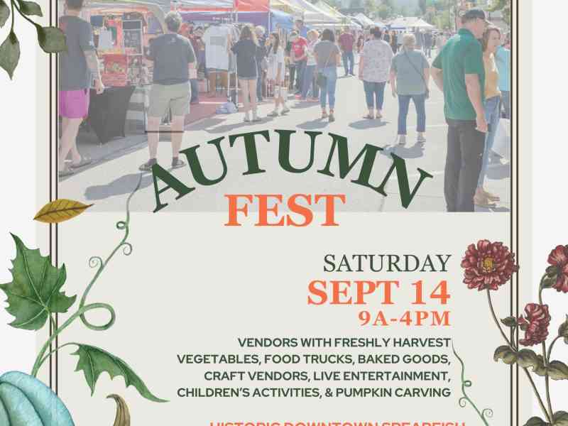 Black Hills, Spearfish, South Dakota, Autumn Fest, Visit Spearfish, Entertainment, Artisans, Bakery, Spearfish Downtown Business Association