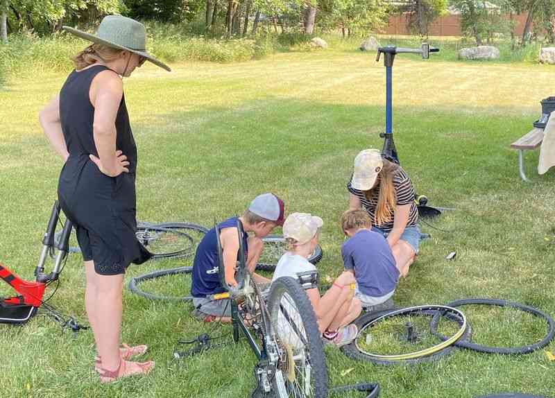 bike maintenance 101, Spearfish, Black Hills, South Dakota