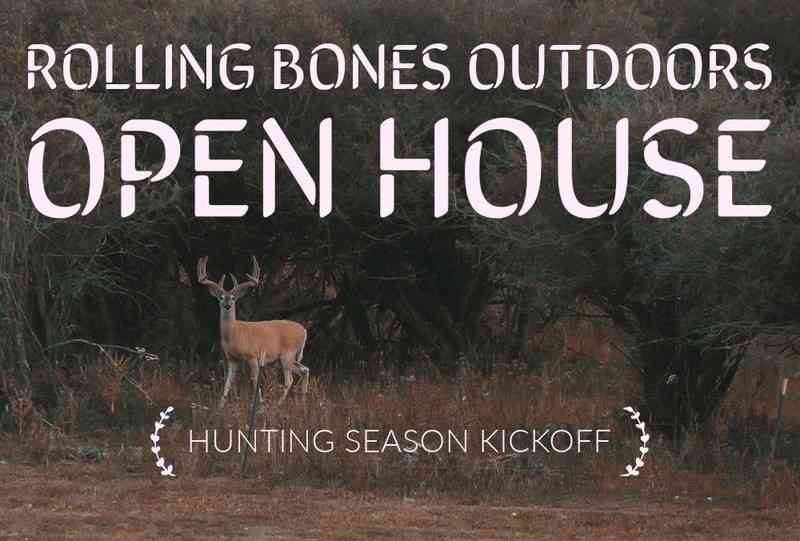 Rolling Bones Outdoors Hunting Season Kickoff Party, Spearfish, South Dakota, Black Hills, Hunting