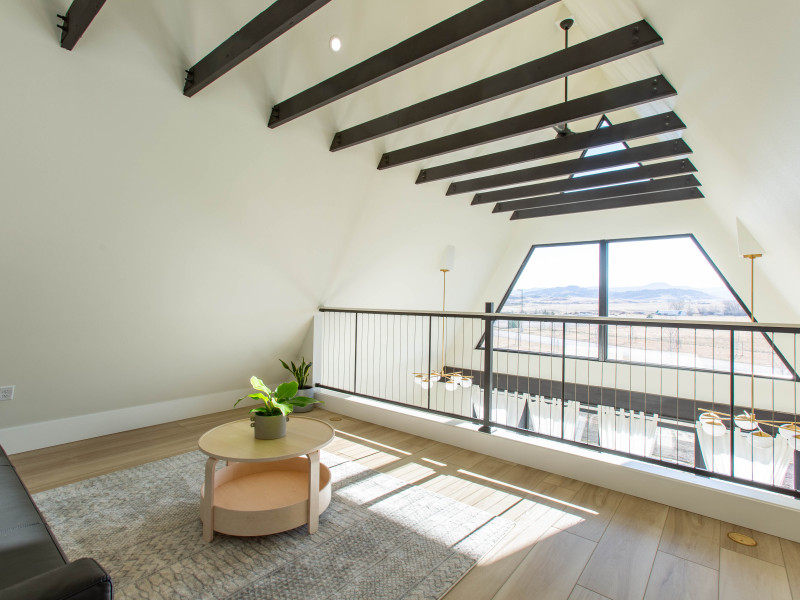 Loft View of A-Frames