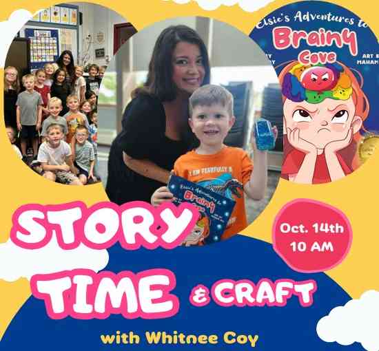 Story Time with Whitnee, Jitter Joint Play Cafe, Black Hills, South Dakota