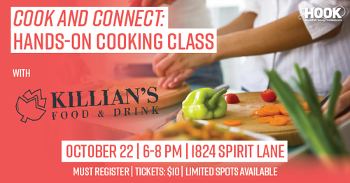 The Hook, Spearfish, Black Hills, South Dakota, Cooking Class, Cook and Connect: Hand-On Cooking Class- The Hook Young Professionals