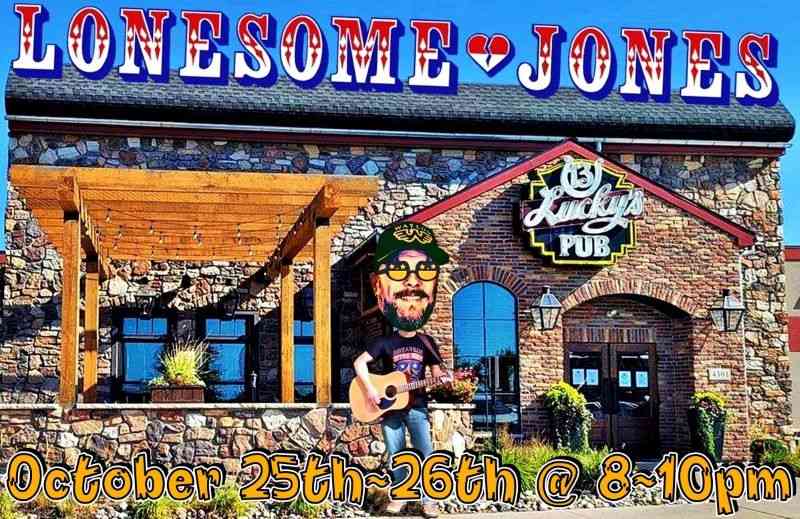 Lonesome Jones, Black Hills, Spearfish, South Dakota, Lucky's 13 Pub