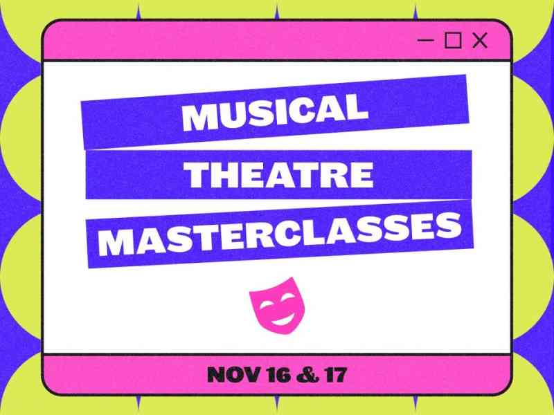 Musical Theatre Masterclass, Spearfish, BHSU, Black Hills, South Dakota