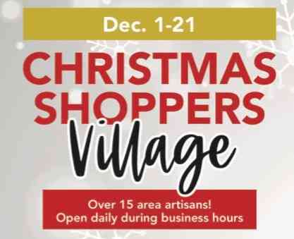 Spearfish, South Dakota, Black Hills, High Plains Western Heritage Center, Christmas Shoppers Village