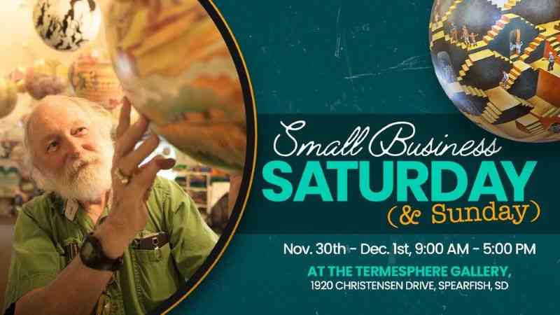 Small Business Saturday, Termesphere Gallery, Spearfish, South Dakota, Black Hills