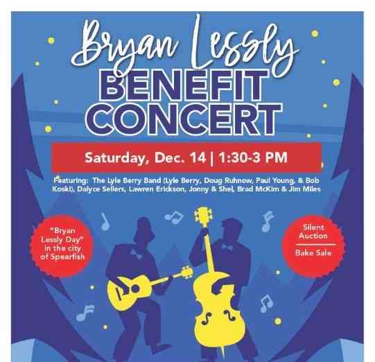 Bryan Lessy Benefit Concert, Spearfish, South Dakota, Black Hills