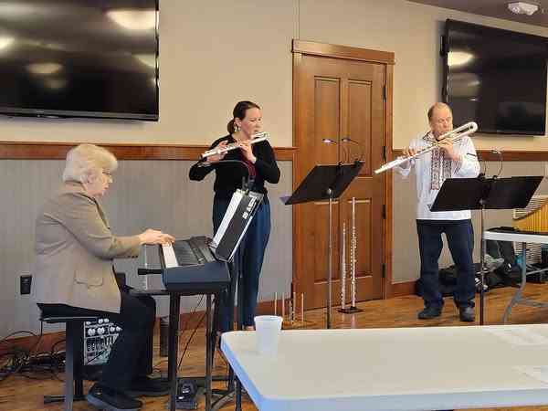 Flute Concert, Spearfish, South Dakota, Black Hills, Katrina Garnett, Rodney Garnett, Janeen Larson, United Church of Christ