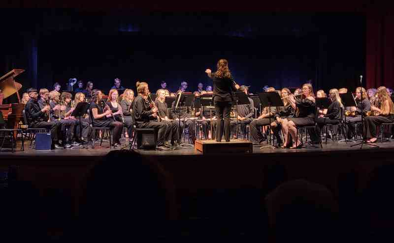 Spearfish, South Dakota, Black Hills, Spearfish Highschool Winter Band Concert