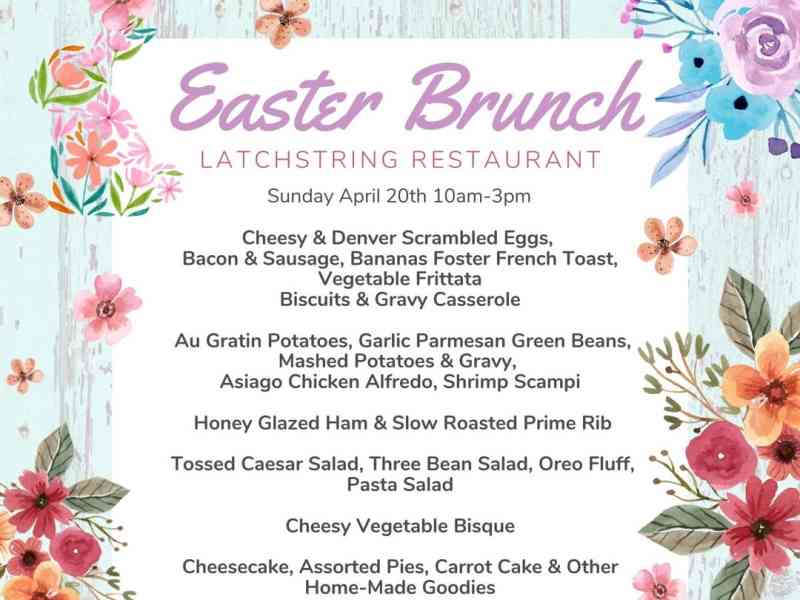 Spearfish, Black Hills, Latchstring, Spearfish Canyon Lodge, South Dakota, Easter Brunch