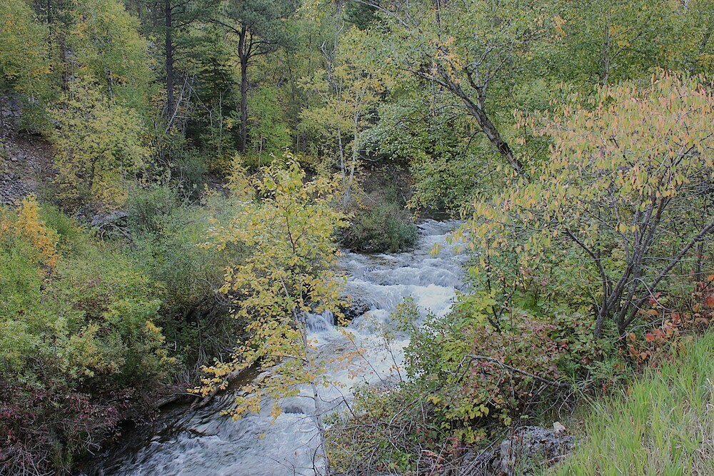 Southeast of Bridal Veil Falls