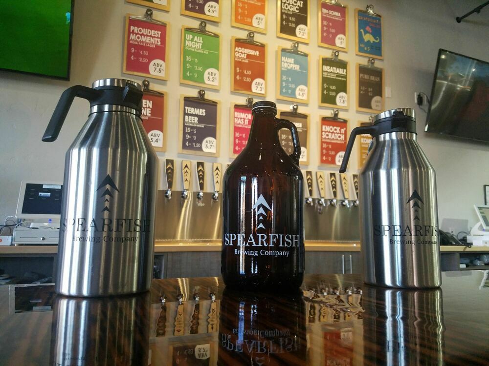 Spearfish Brewing Co. Growlers
