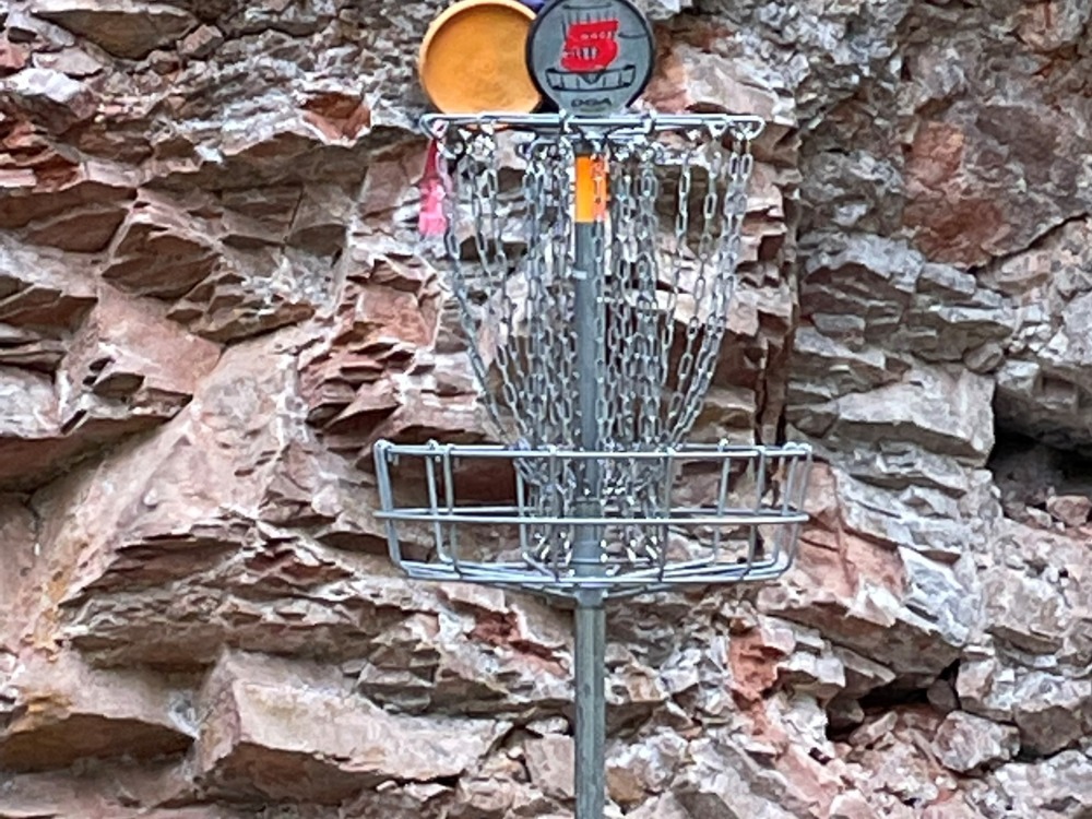 Hole 5, Spearfish Canyon Disc Golf