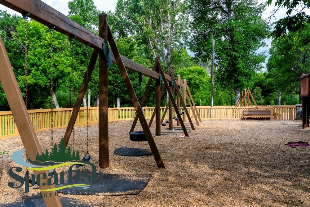 Spearfish City Park, Swing Set